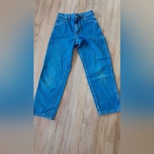 VINTAGE Boys Rustler Blue Jeans